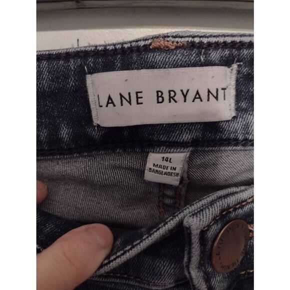 Lane Bryant Size 14L Signature Fit Mid Rise Skinny Flexmagic Waistband - Picture 2 of 4